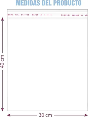 Produktbild von Cellophanbeutel transparent, 30 x 40 cm, 100 Stück, mit Zipverschluss, für Geschenkverpackung