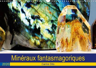 Produktbild von Wandkalender mit künstlerischen Mineralienfotografien