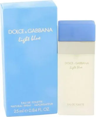 Produktbild von Dolce&Gabbana Light Blue, Frauen, Sommer, 25 ml, Nicht nachfüllbare Flasche, Apfel, Zitrone, Bambus, Jasmin, White rose