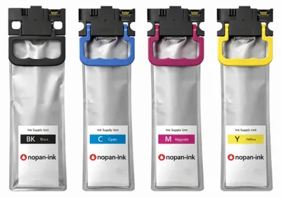 Image de Pack de 4 Cartouches compatible T13L Noir et Couleurs NOPAN-INK