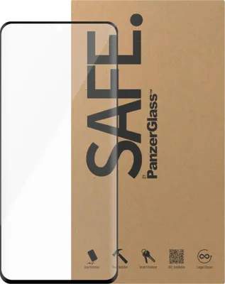 Obrázok produktu pre PanzerGlass SAFE. by ® Screen Protector w. Black Frame Samsung Galaxy S20 5G | Ultra-Wide Fit | Bulk, Samsung, Samsung - Galaxy S20 5G, Suché aplikovanie, Odolné proti poškriabaniu, Odolný proti nárazom, Priehľadná, 50 kusov