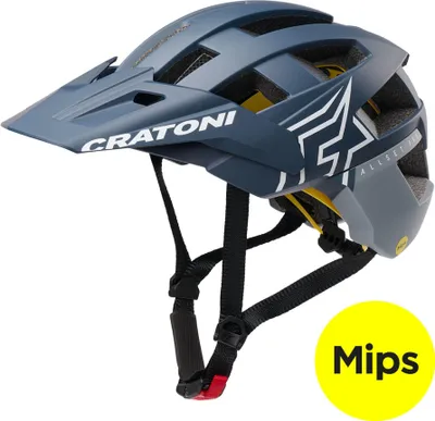 Produktbild von Cratoni Fahrradhelm AllSet Pro MIPS steel/blue matt, Gr. S/M (54-58cm)