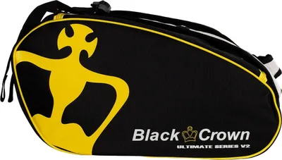 Produktbild von Black Crown Ultimate Series V2 Padelschlägertasche Schwarz  Schwarz One Size