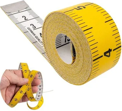 Produktbild von Famanu Maßband 150 cm - 2 in 1 mit cm- und Inch-Skala