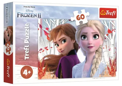 Produktbild von Trefl The enchanted world of Anna and Elsa, 60 Stück(e), Cartoons, 4 Jahr(e)