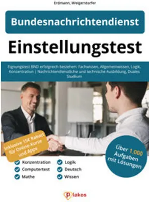 Obrázek produktu pro Einstellungstest Bundesnachrichtendienst