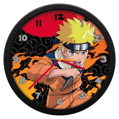 Produktbild von Zegar ścienny Naruto Shippuden KIDS LICENSING - Oficjalny produkt dla fanów