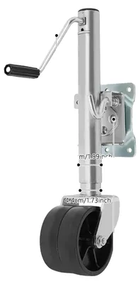 Produktbild von Trailerheber, robuste Bauweise, 1500 lbs Tragfähigkeit, Silber