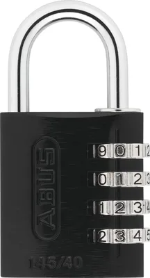 Image de Cadenas Combinaison 145-40mm Noir
