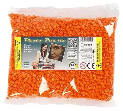 Image de Perles Thermocollantes Orange 6000 Pièces