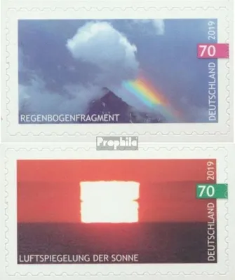 Produktbild von Briefmarken BRD (BR.Deutschland) 2019 Mi 3445-3446 (kompl.Ausg.) selbstklebende Ausgabe postfrisch Himmelsereignisse