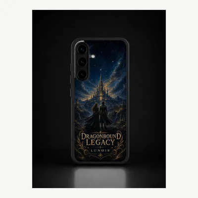 Productafbeelding van Samsung S25 hoesje, telefoonhoesje, beschermhoesje, case met een drakenmotief – LUNØIR ©