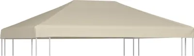 Obrázok produktu pre Living Store Pavilónová strecha 310 g/m² 4×3 m Béžová
