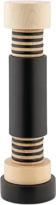Produktbild von Alessi Twergi - Salz-/Pfeffermühle aus Buchenholz H: 25,5 cm, schwarz