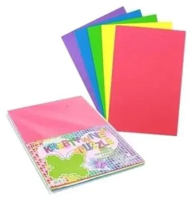 Produktbild von Standard-Schaumstoffpuzzle, verschiedene Farben, 20 x 30 cm, 5 Stück – Penword