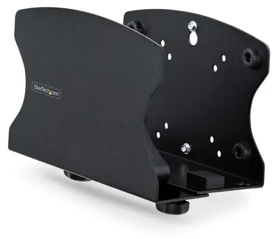 Obrázek produktu pro StarTech.com 2NS-CPU-WALL-MOUNT, Držák PC přimontovaný ke zdi, Desktop, 18 kg, Černá, Plast, Guma, Ocel, Svislý