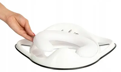 Produktbild von Baby Toilettensitz für Kinder, weich, abnehmbar, rutschfest, Spritzschutz, passend für die meisten WCs