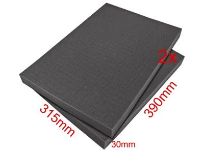 Produktbild von 7305 S Würfelschaumeinlage für 7305 390 x 315 30 mm (P 7305 S)