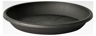 Produktbild von Plast Untersetzer Medea anthrazit D 64 x H 7 cm
