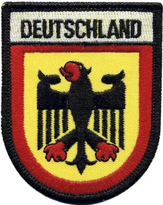 Produktbild von Aufnäher Aufbügler - Germany - 04390 - Gr. ca. 8 x 6,5 cm