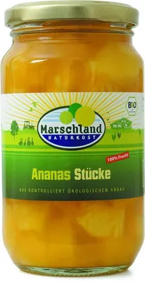 Produktbild von Ananas Stücke im eigenen Saft 370ml