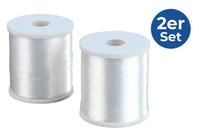 Produktbild von Nähgarn transparent 2er Set
