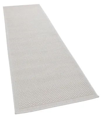 Produktbild von Outdoor Teppich wetterfest Garten & Terrasse flachgewebt Uni Sisaloptik robust Grösse 60x100 cm