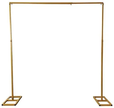 Produktbild von Famanu Hochzeitsbogen Ballonbogen - Metall - Gold - 2 x 2 m
