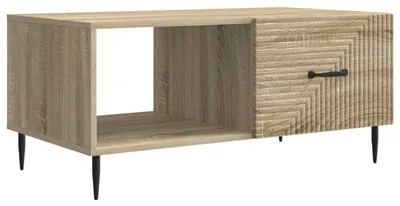 Produktbild von vidaXL Couchtisch Sonoma-Eiche 90 x 50 x 40 cm Holzwerkstoff