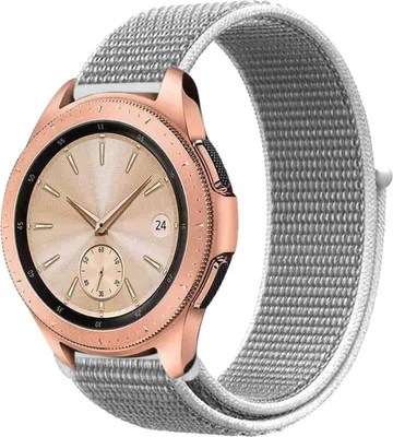 Produktbild von Strap-it Samsung Galaxy Watch 42mm Armband Nylon (Muschel)