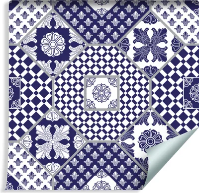 Produktbild von 10m VLIES TAPETE Rolle Muster Ornamente Patchwork Motive XXL