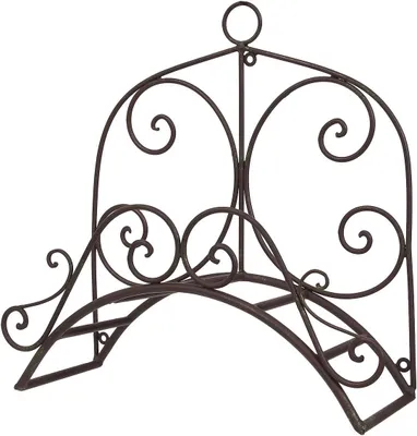 Imagen del producto de Soporte para manguera de jardín, de metal, 36 x 35 x 13 cm, para montaje en pared