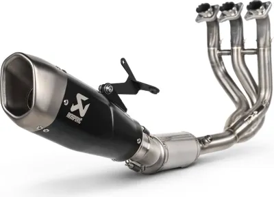 Immagine prodotto di Scarico completo Akrapovic Racing titanio nero Triumph Trident 660