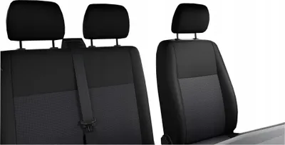 Obrázok produktu pre VW Transporter T6 2015-2022 6-miestne poťahy sedadiel