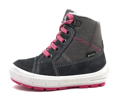 Produktbild von Superfit 1-006318-2010  Mädchen Schnürboots Groovy Grau/Pink, Grau, Gr. 30
