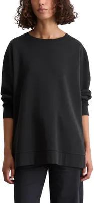Produktbild von Marc OߴPolo Damen Sweatshirt aus Baumwolle Loose Fit, Schwarz (Black), M