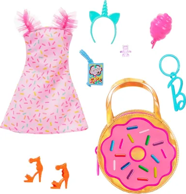 Image de Barbie Fashion Candy Dress Set HRH549