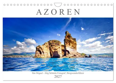 Produktbild von A Z O R E N (Wandkalender 2027 DIN A4 quer), CALVENDO Monatskalender
