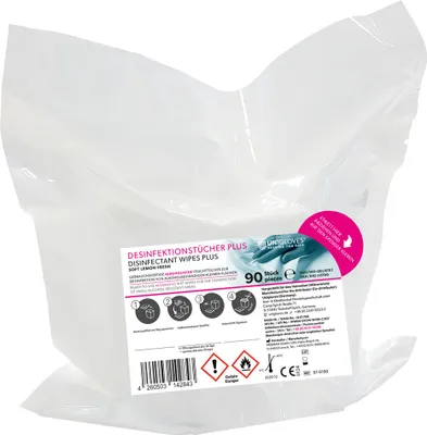 Obrázek produktu pro Dezinfekční ubrousky Plus So.lemon 2x90ks