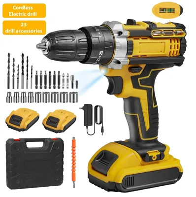 Produktbild von Akku-Schlagbohrschrauber - 21 V - 750 W - 1350 U/min - 2 Akkus - Farbe C