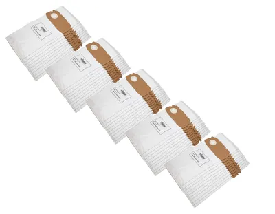 Produktbild von vhbw 50x Staubbeutel Ersatz für Festo Festool 456772, 498410 für Staubsauger - 34cm x 26cm Weiß