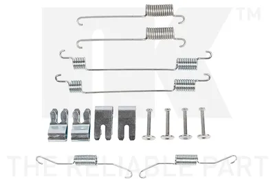 Produktbild von NK Zubehörsatz Bremsbacken Hinten (7925987) für Ford Focus III Transit Cou