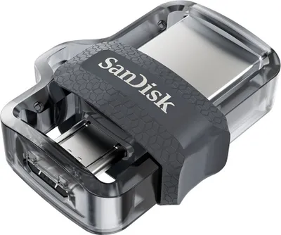 Produktbild von SanDisk Ultra Dual USB Drive 3.0 32GB, Farbe: Silber