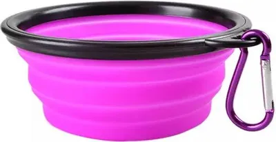Obrázek produktu pro Skládací miska na gel 350 ml fialová