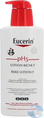 Produktbild von Eucerin Ph5 Lotion F Feuchtigkeitsspendende Körpermilch für sehr trockene, empfindliche Haut 400 ml