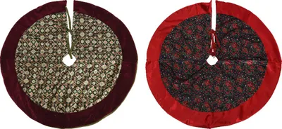 Produktbild von Baumschürze d90h2 cm Blumen a2 - Ksd