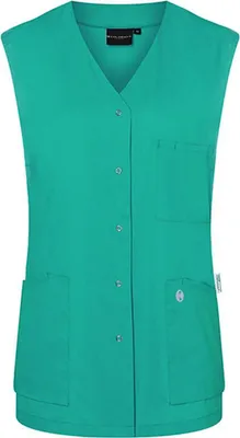Image de Karlowsky KS 67 | Casaque sans manches pour femme Essential - Couleur : Emerald Green (approx. Pantone 7717C) - Taille : 46