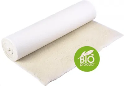 Produktbild von Yogistar Yogamatte Schurwolle, natur, 100x200 cm, rutschfest, waschbar (Wollprogramm), formstabil, wärmeisolierend, weich & warm, strapazierfähig, geruchsneutral, für Yoga, Meditation, Sitzunterlage & Yoga-Therapie