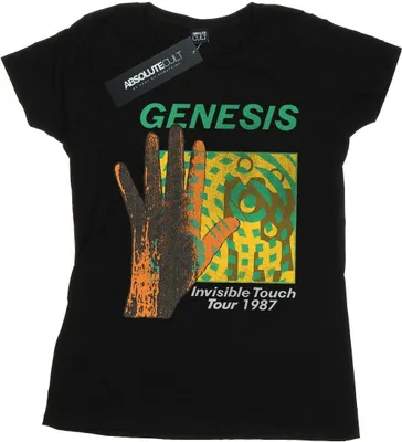 Produktbild von Genesis - "Invisible Touch Tour" T-Shirt für Damen BI37370 (S) (Schwarz)