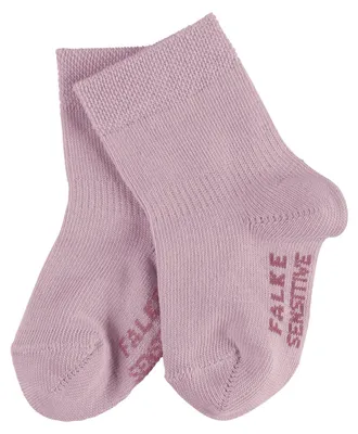 Productafbeelding van FALKE Unisex babysokken, model Sensitive B, van katoen met comfortabele boord, 1 paar, roze